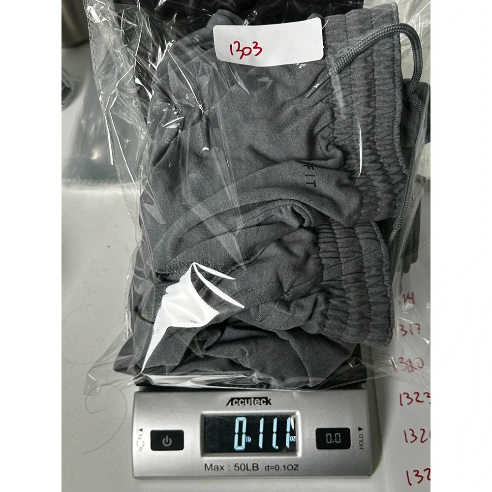 Jordan Dri-FIT Jogger Pants Mens Large Gray Athletic Training Sweatpants